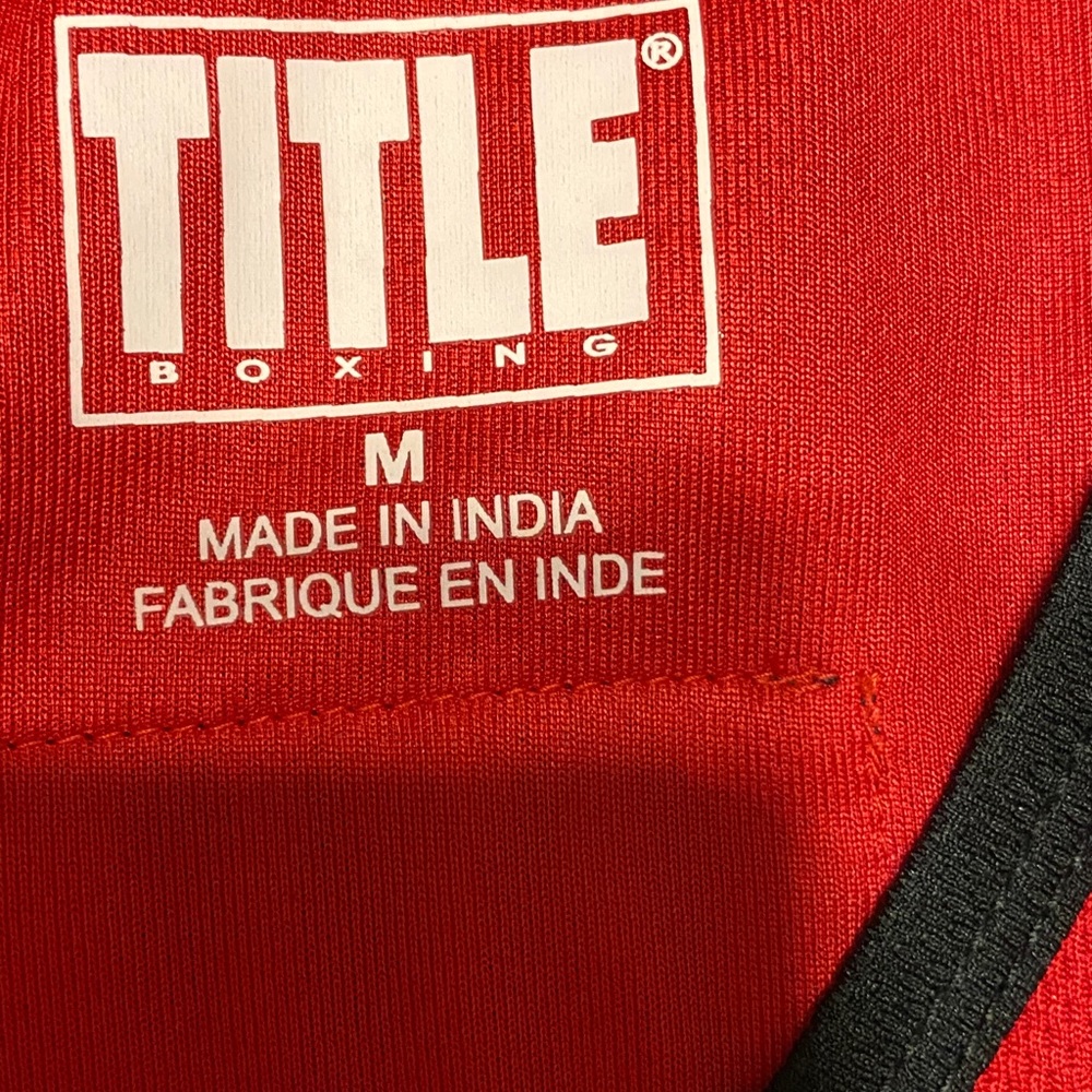 Title size M shorts and Tank